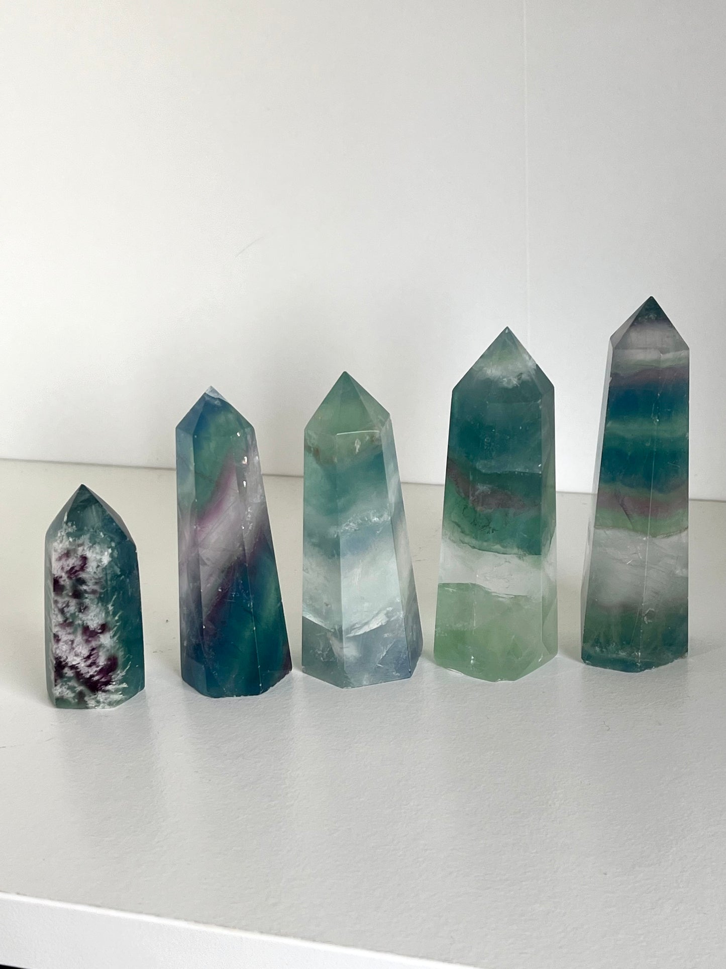 Torre in fluorite verde