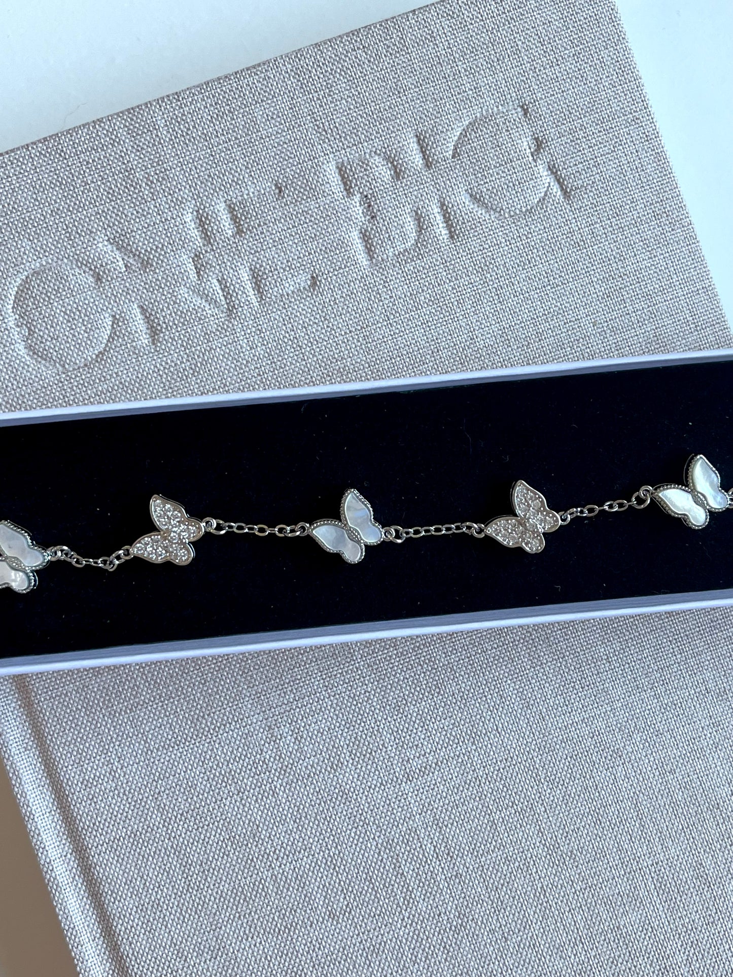 Bracciale farfalle in conchiglia