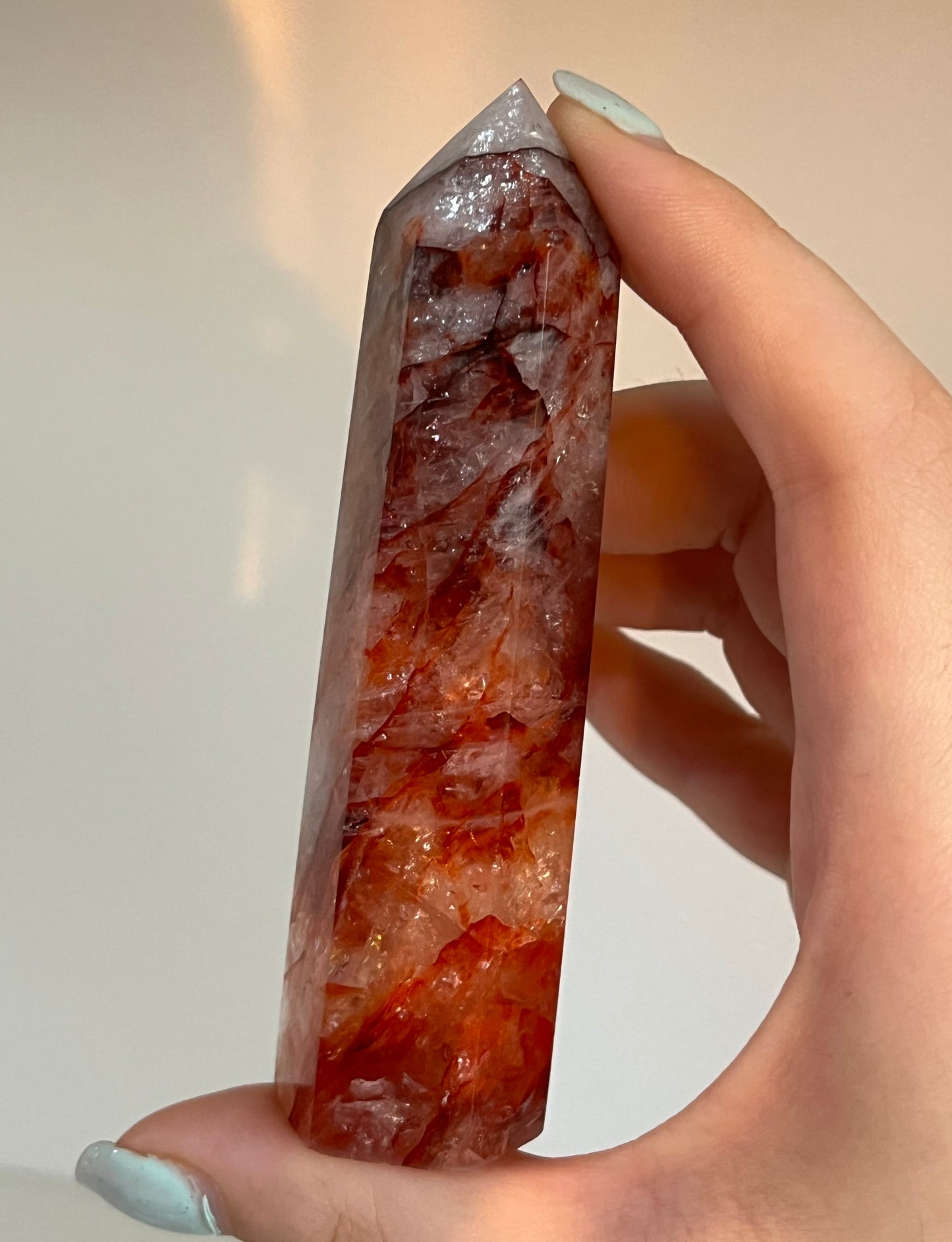 Torre in quarzo di fuoco