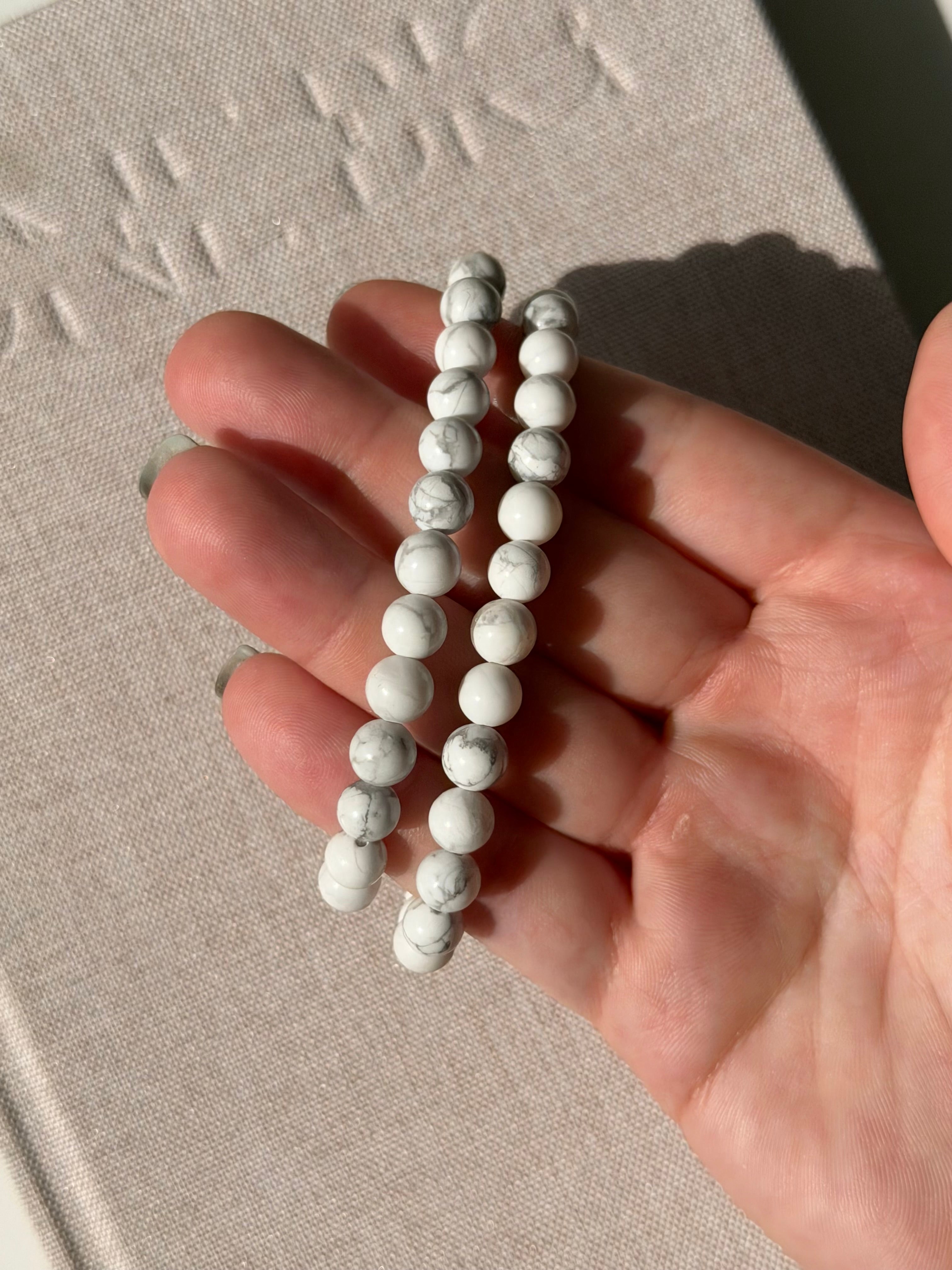 Bracciale in howlite