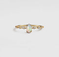 Anello in opale etiope (argento 925)