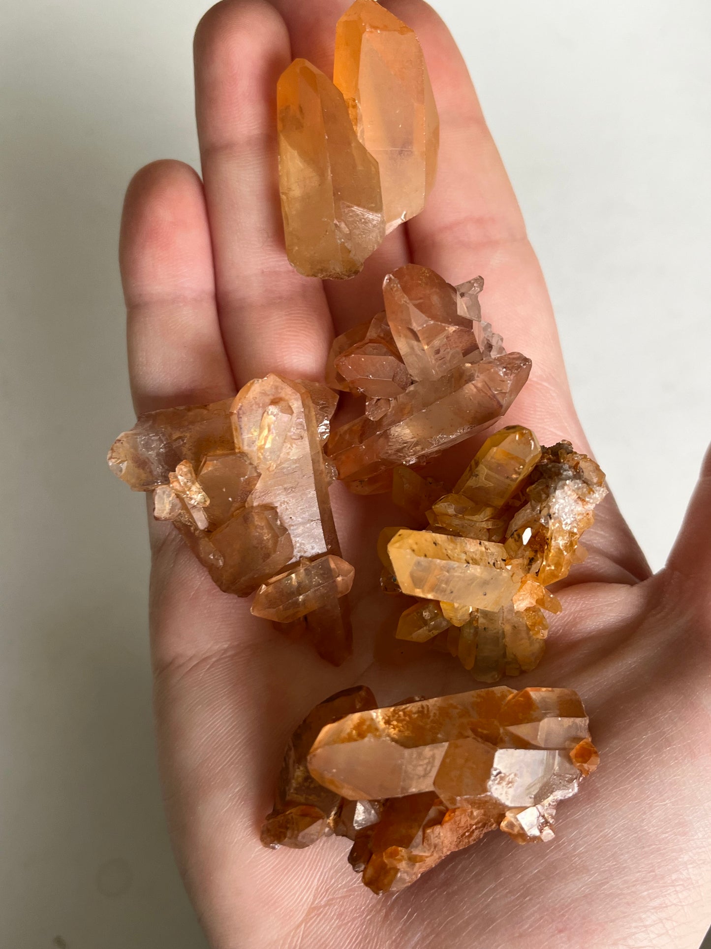 Tangerine quartz