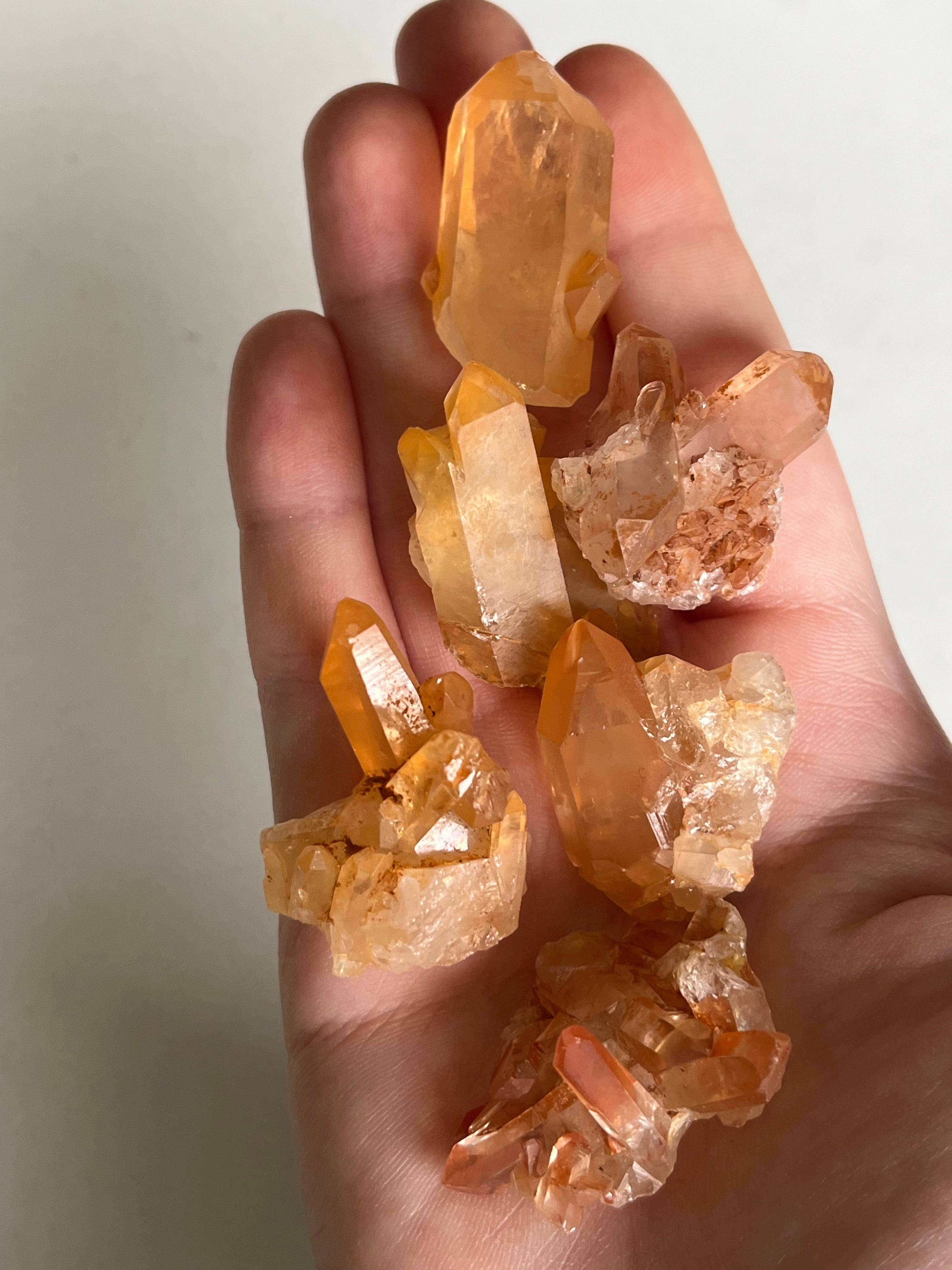 Tangerine quartz