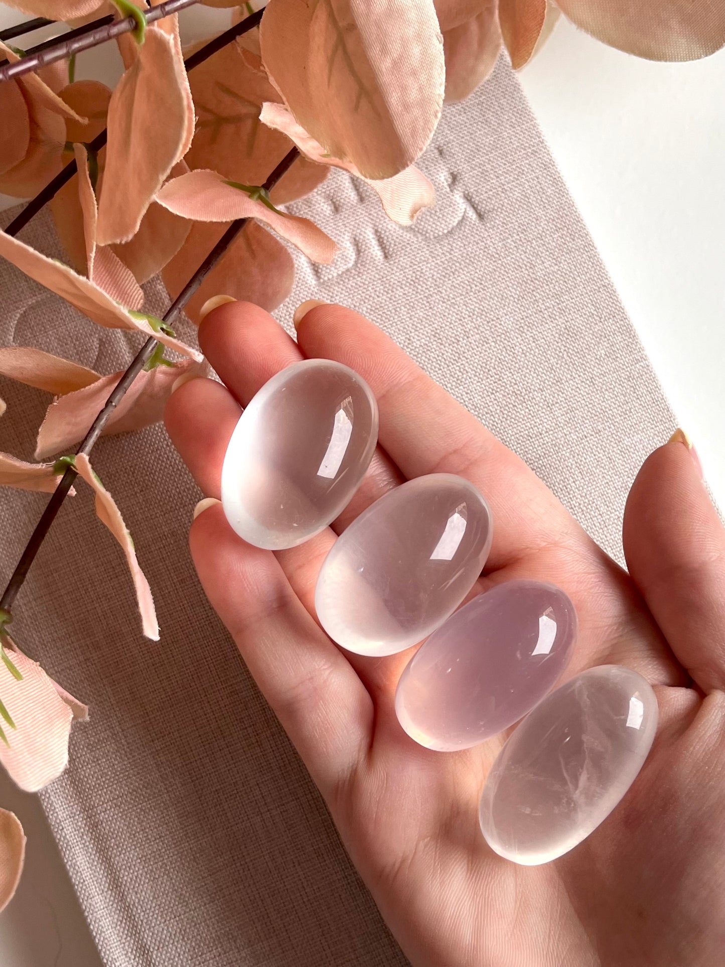 Burattata in quarzo girasole