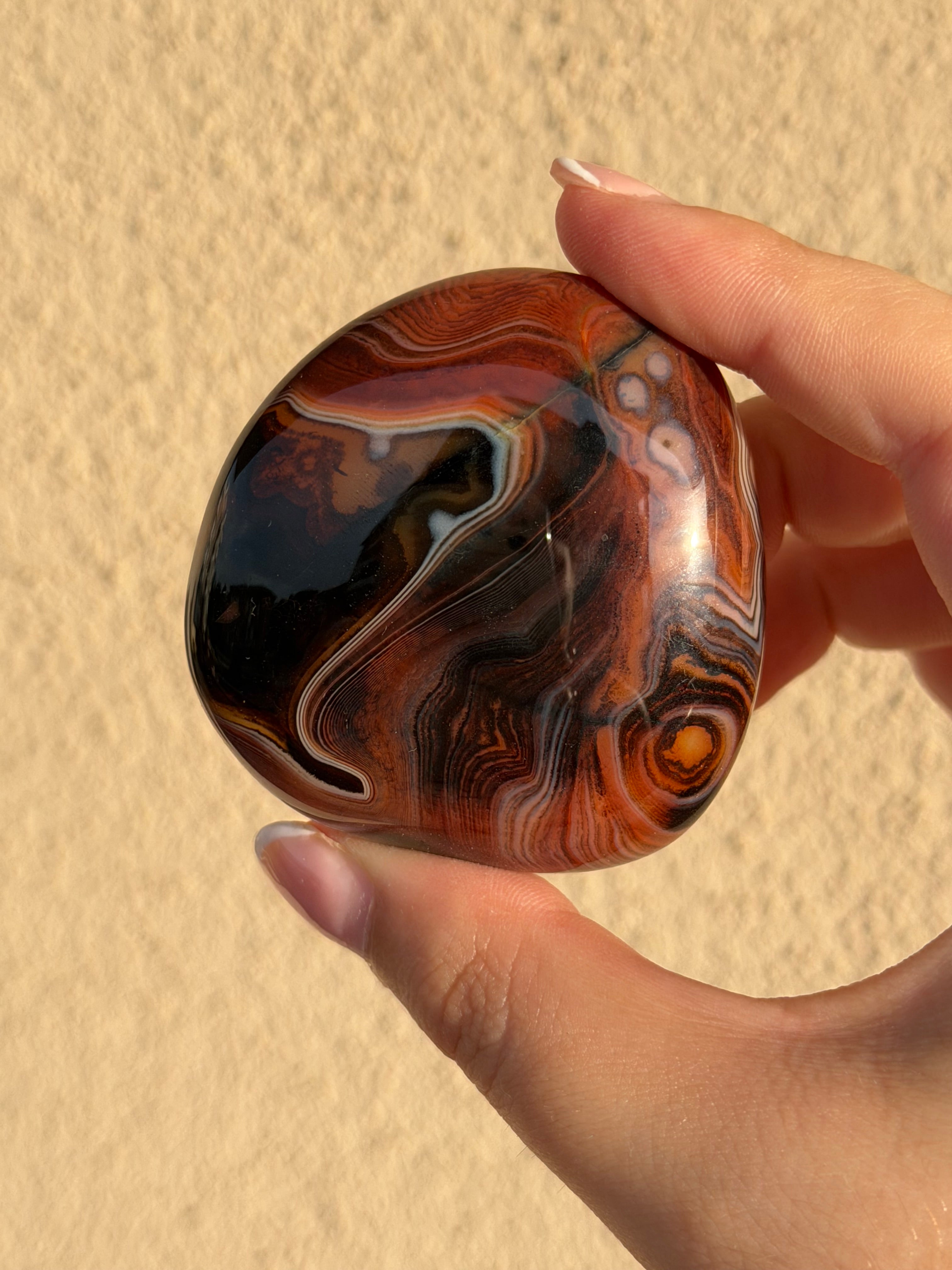 Palmstone in sardonyx