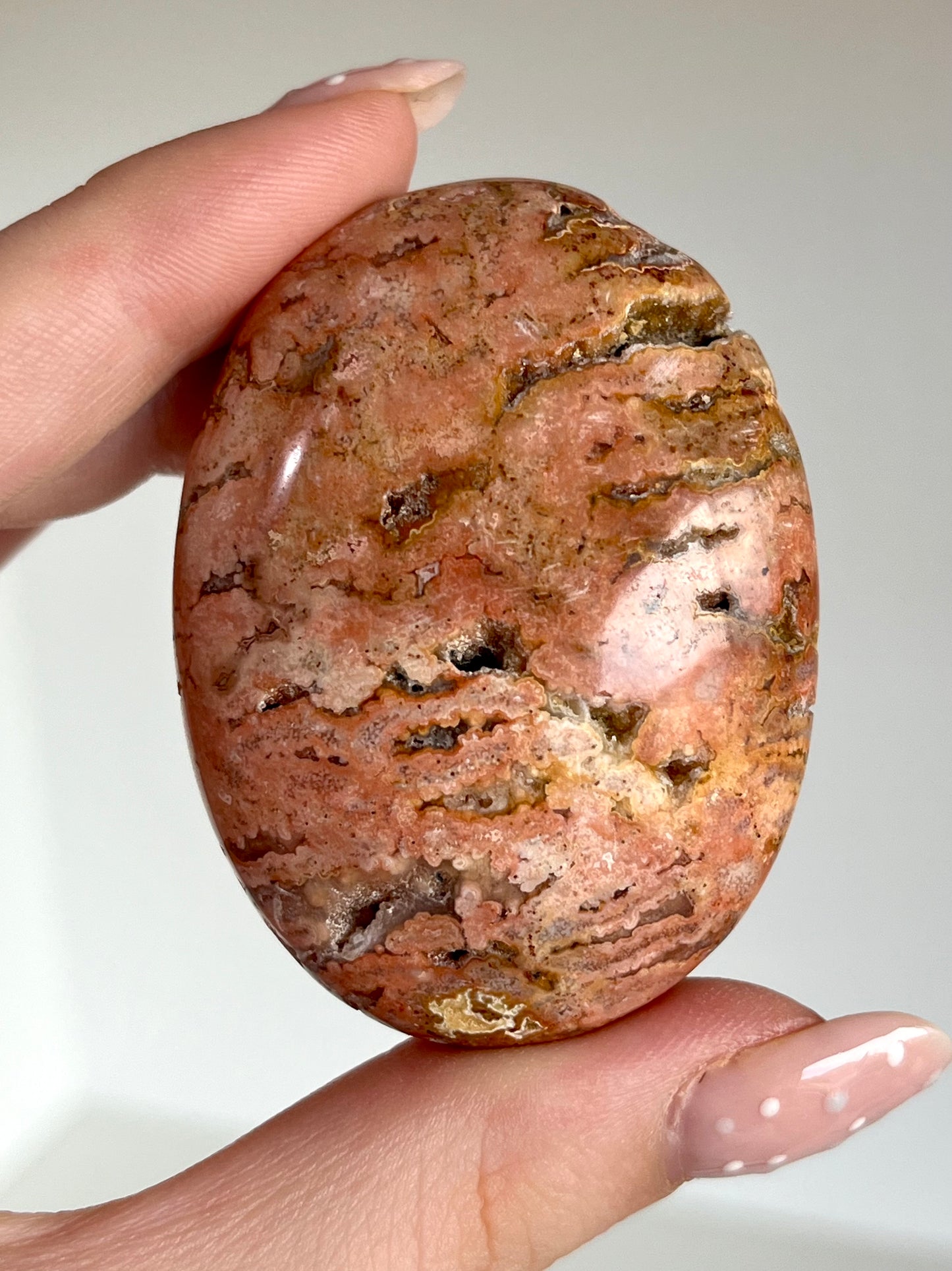 Palmstone in Agata crazy lace indonesiana