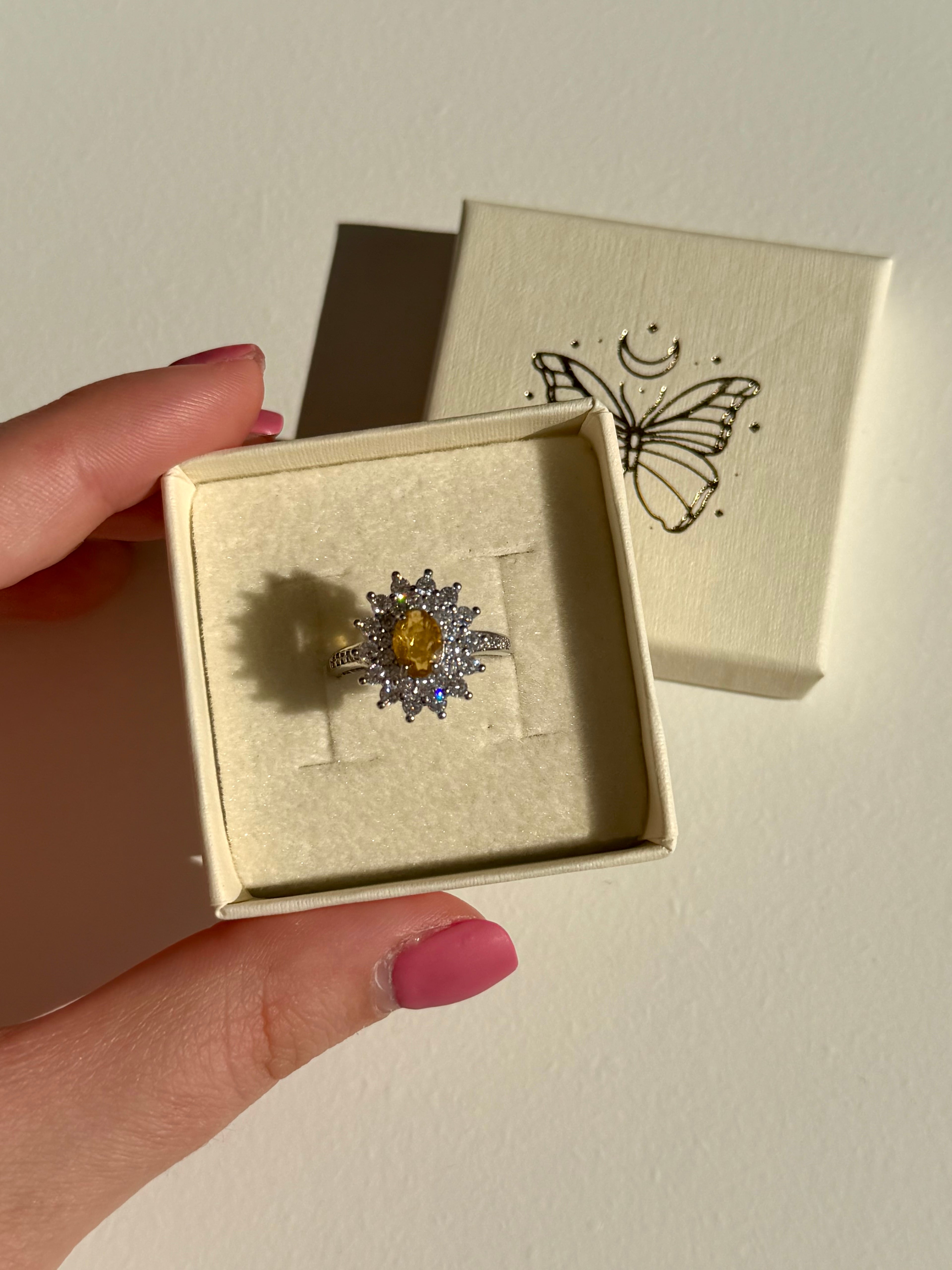 Anello in tormalina