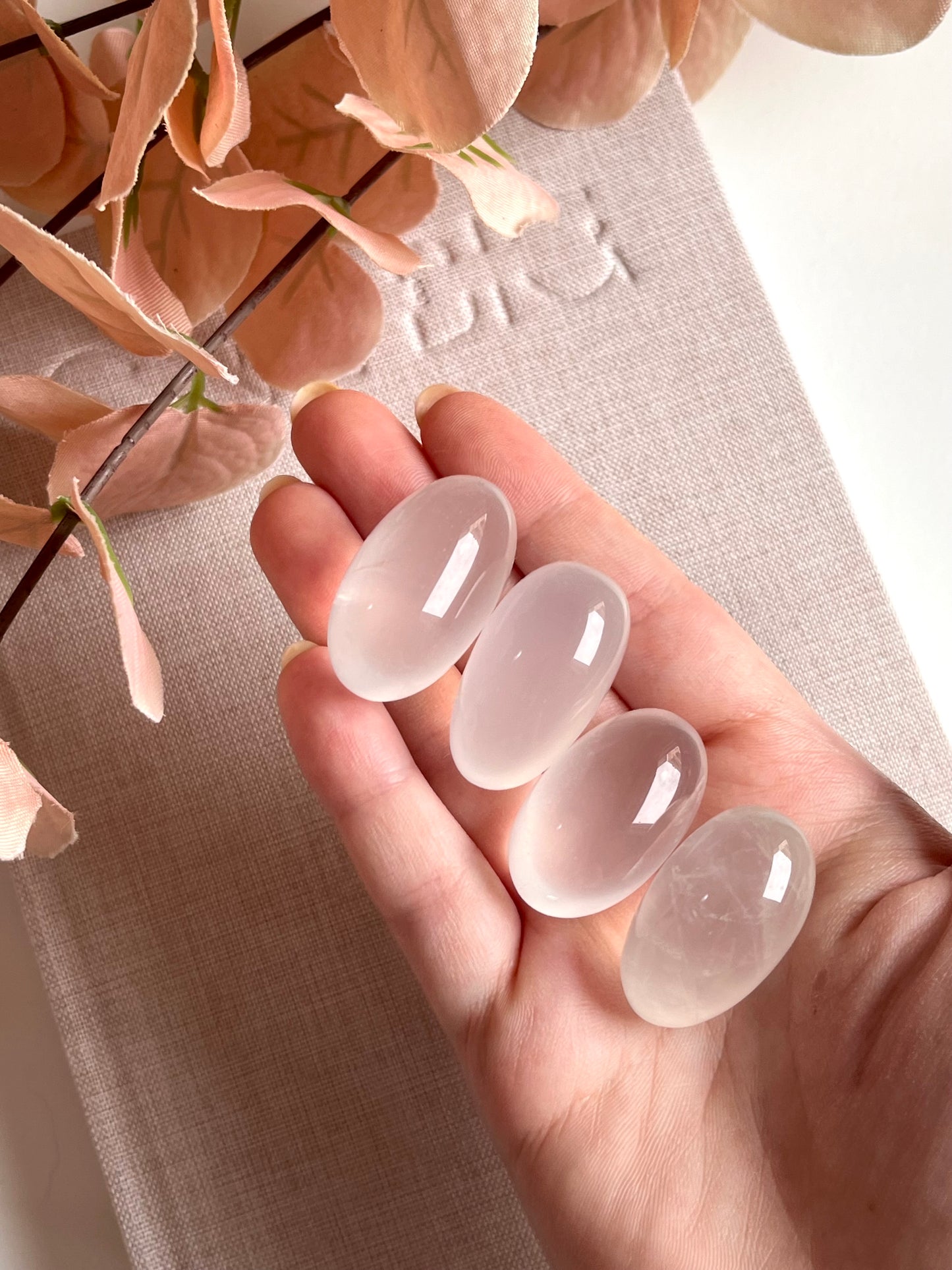 Burattata in quarzo girasole