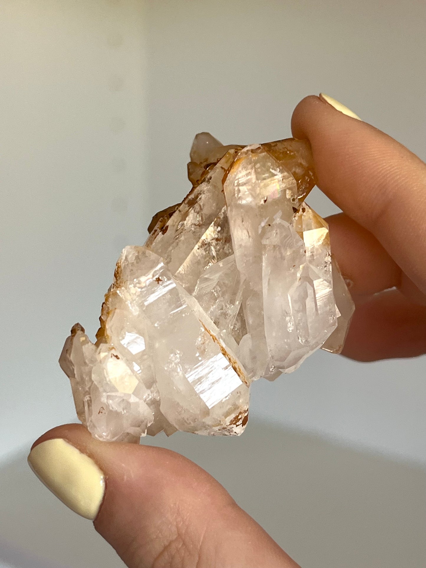 Golden healer con siderite