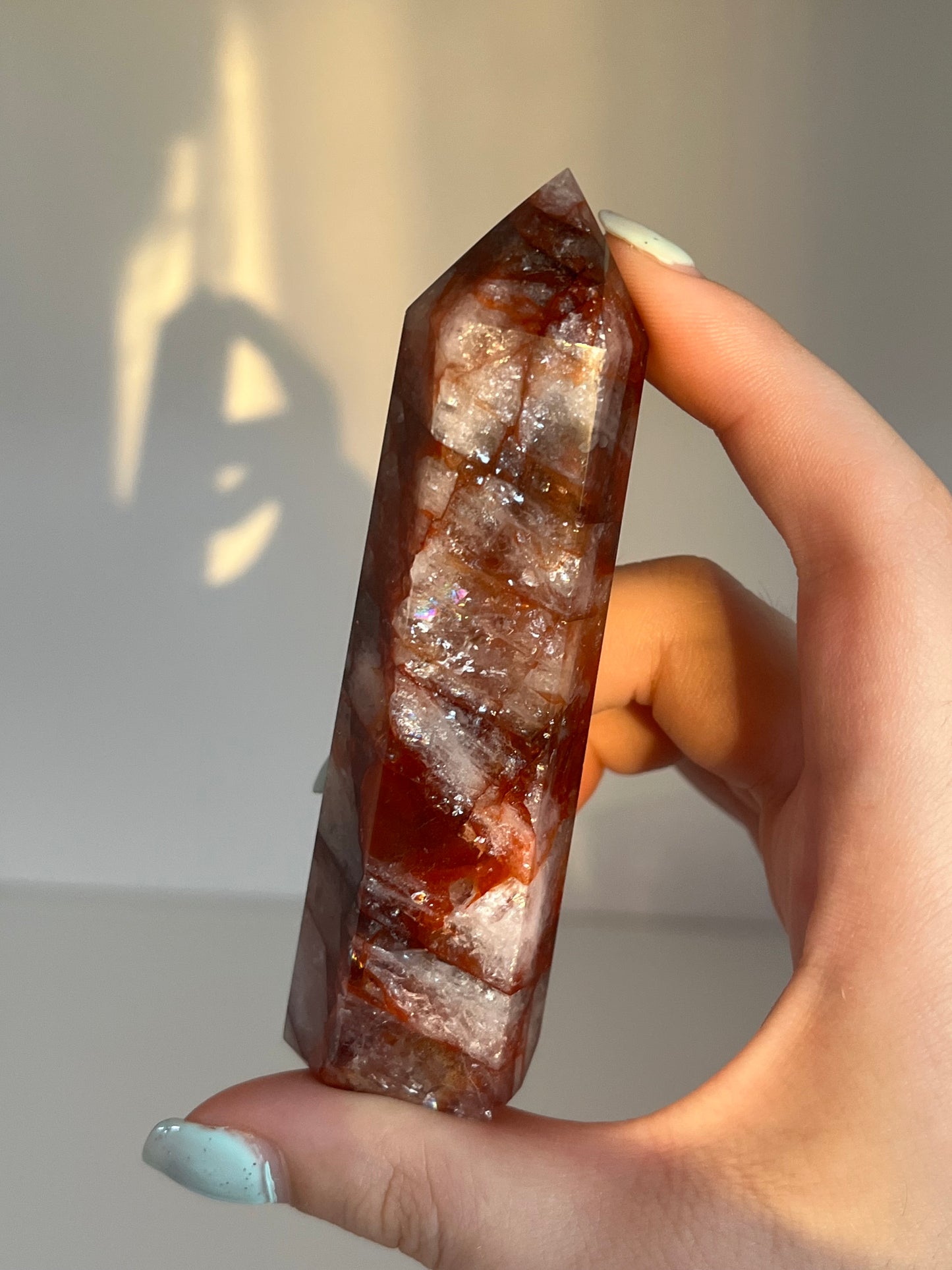 Torre in quarzo di fuoco