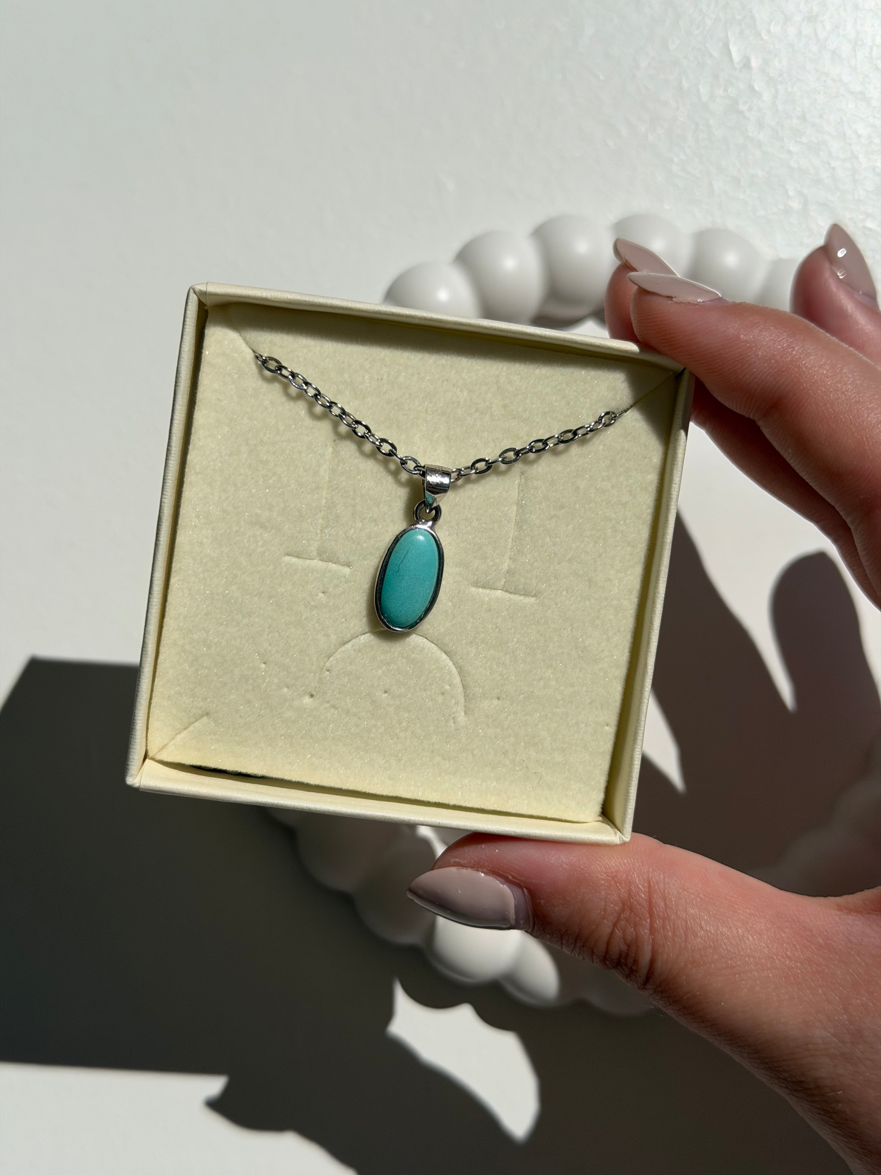 Collana in turchese (argento 925)