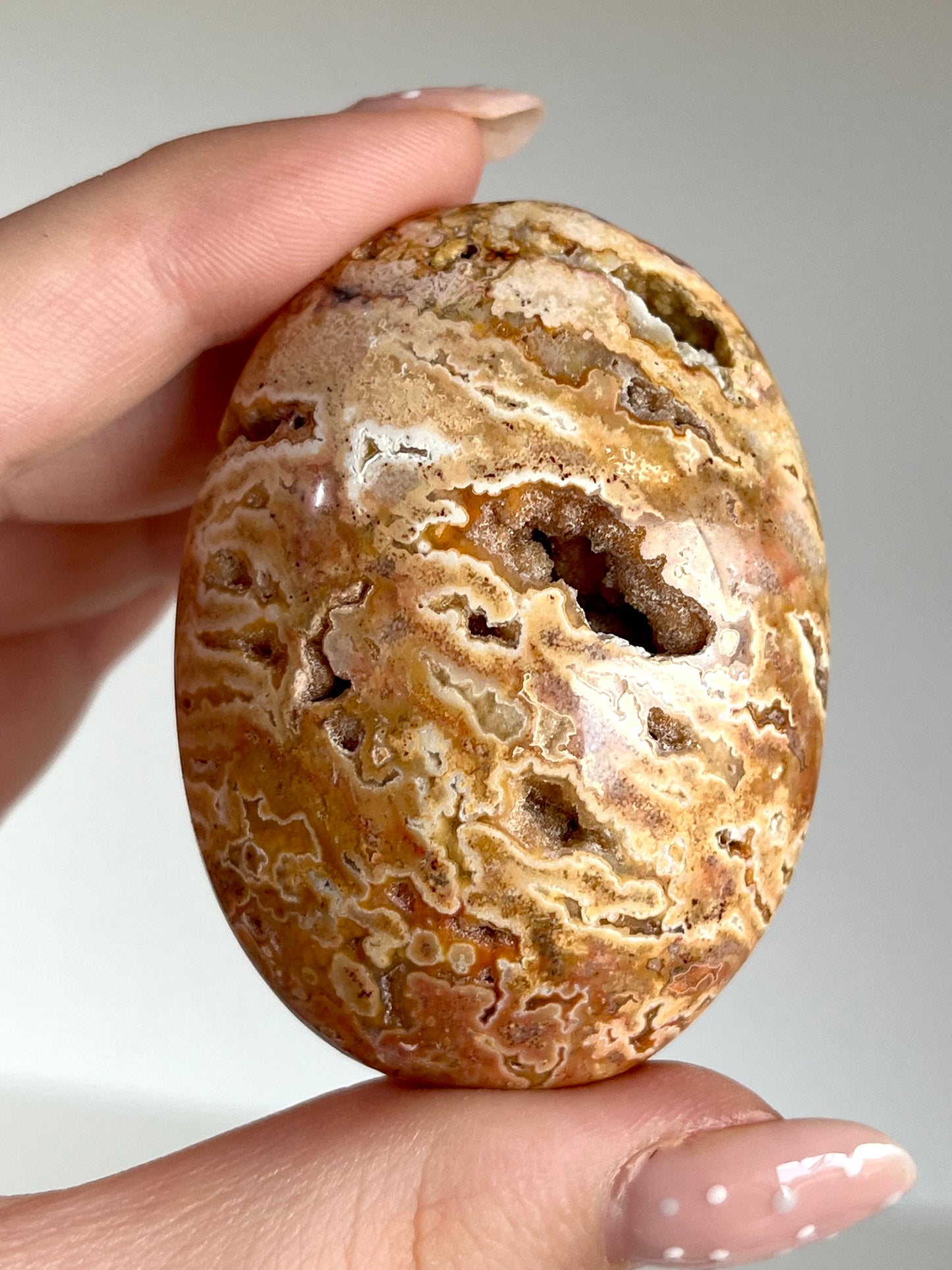 Palmstone in Agata crazy lace indonesiana