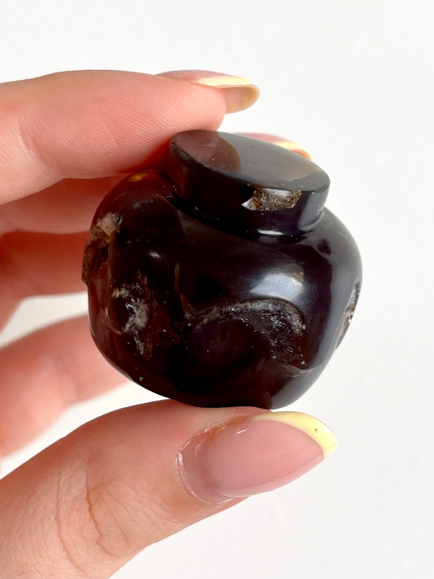 Vasetto di miele in ambra