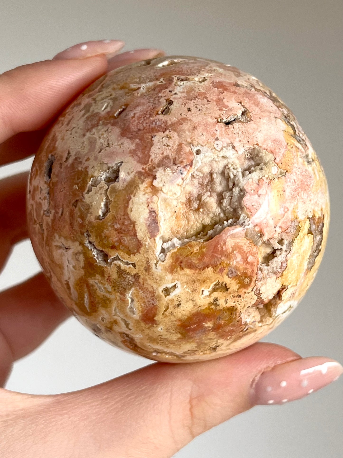 Sfera in Agata crazy lace indonesiana