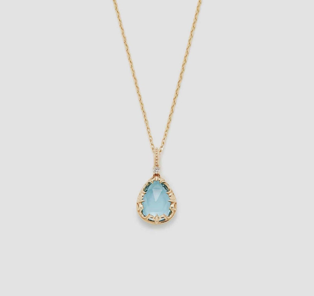 Collana in topazio (argento 925)