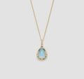 Collana in topazio (argento 925)