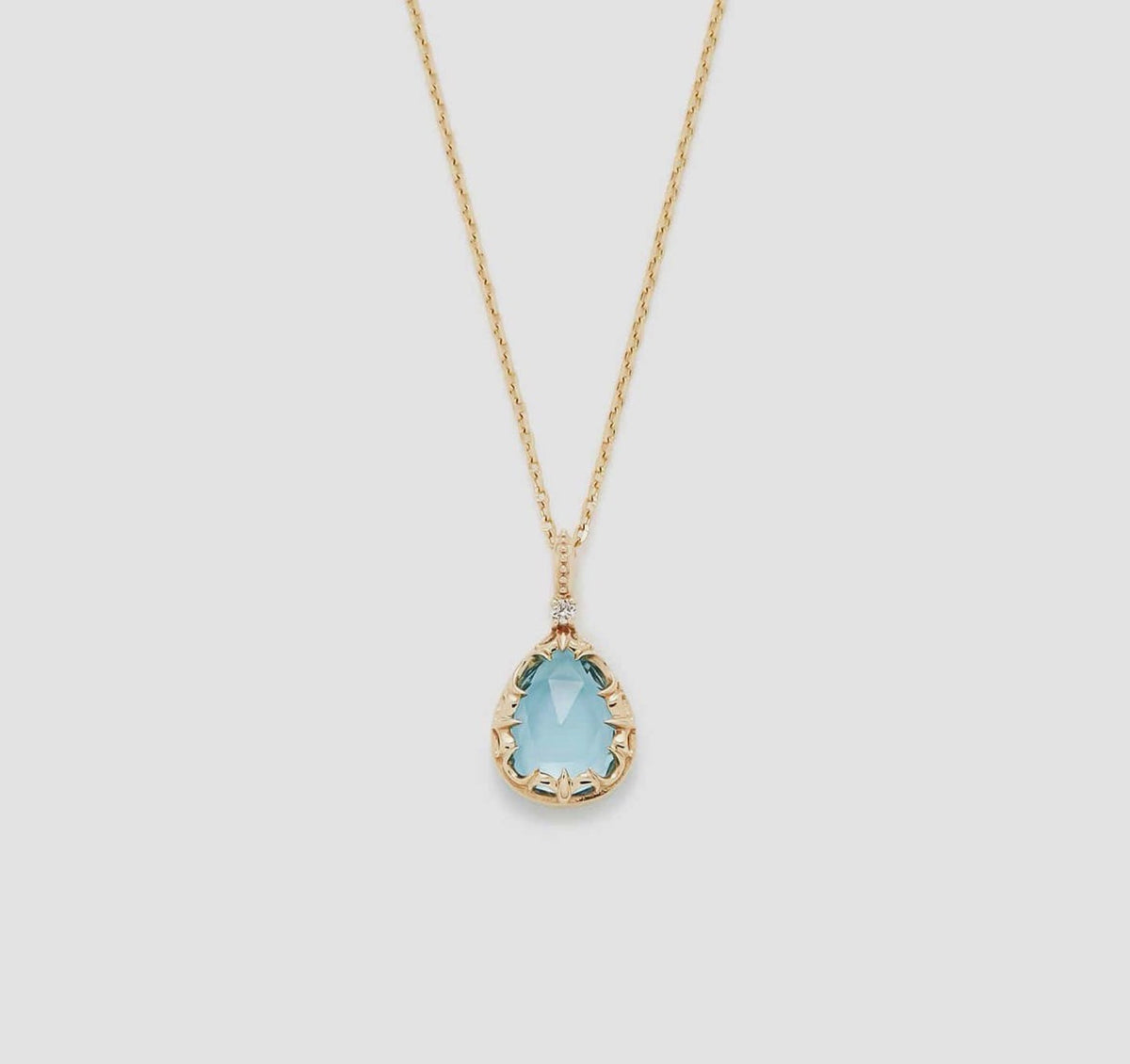 Collana in topazio (argento 925)