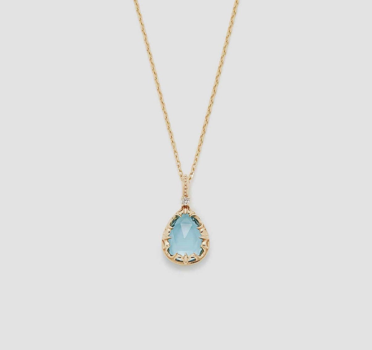 Collana in topazio (argento 925)