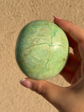 Palmstone in pietra di luna verde