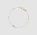 Bracciale tulipano in opale artificiale (argento 925)