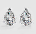 Orecchini a goccia in moissanite (argento 925)