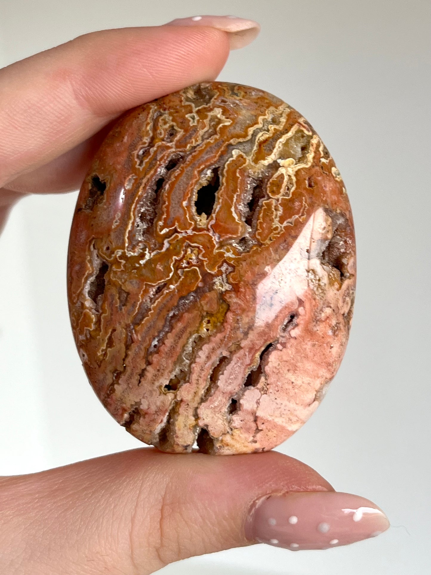 Palmstone in Agata crazy lace indonesiana