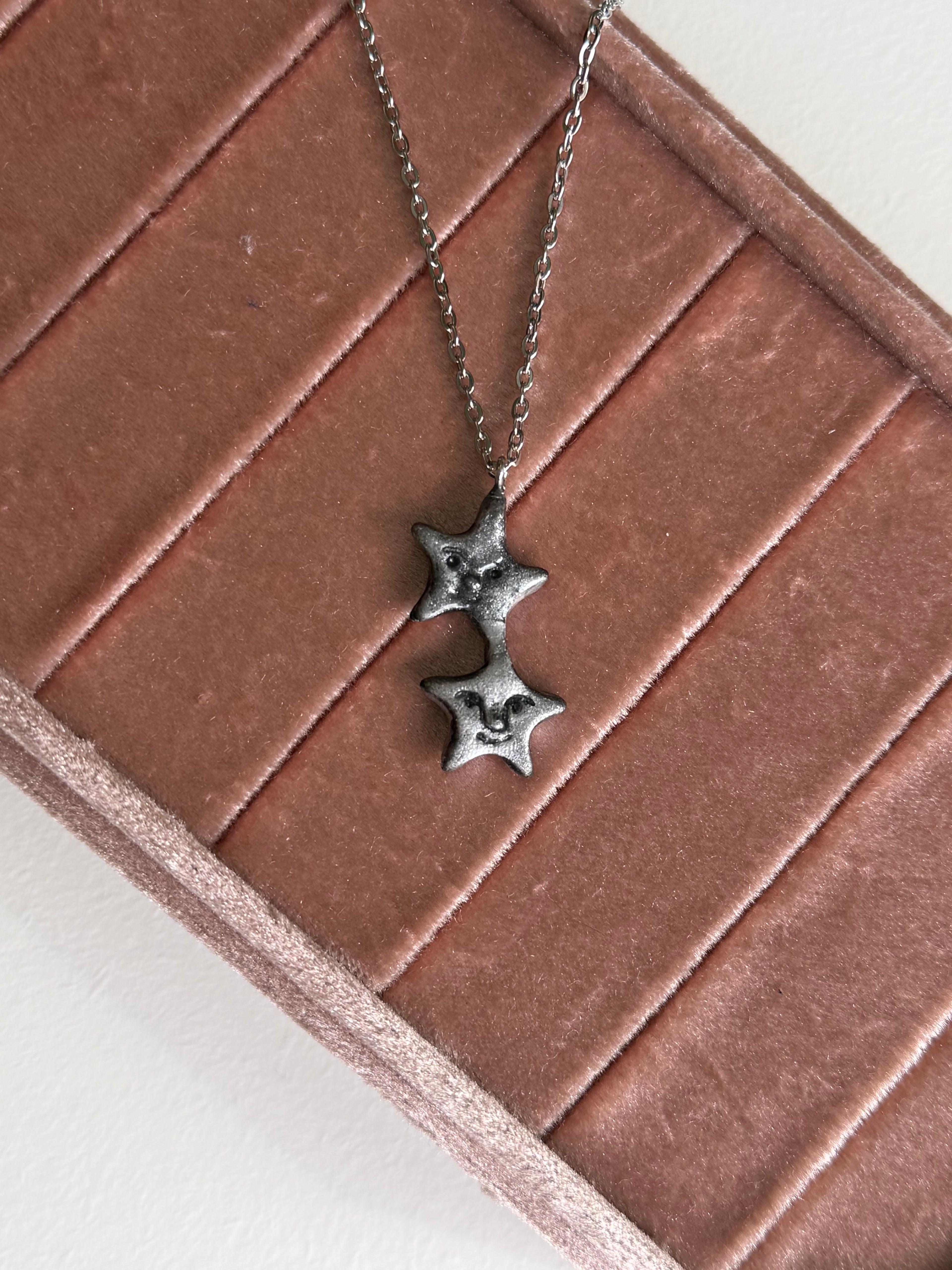 Collana stelline con volto