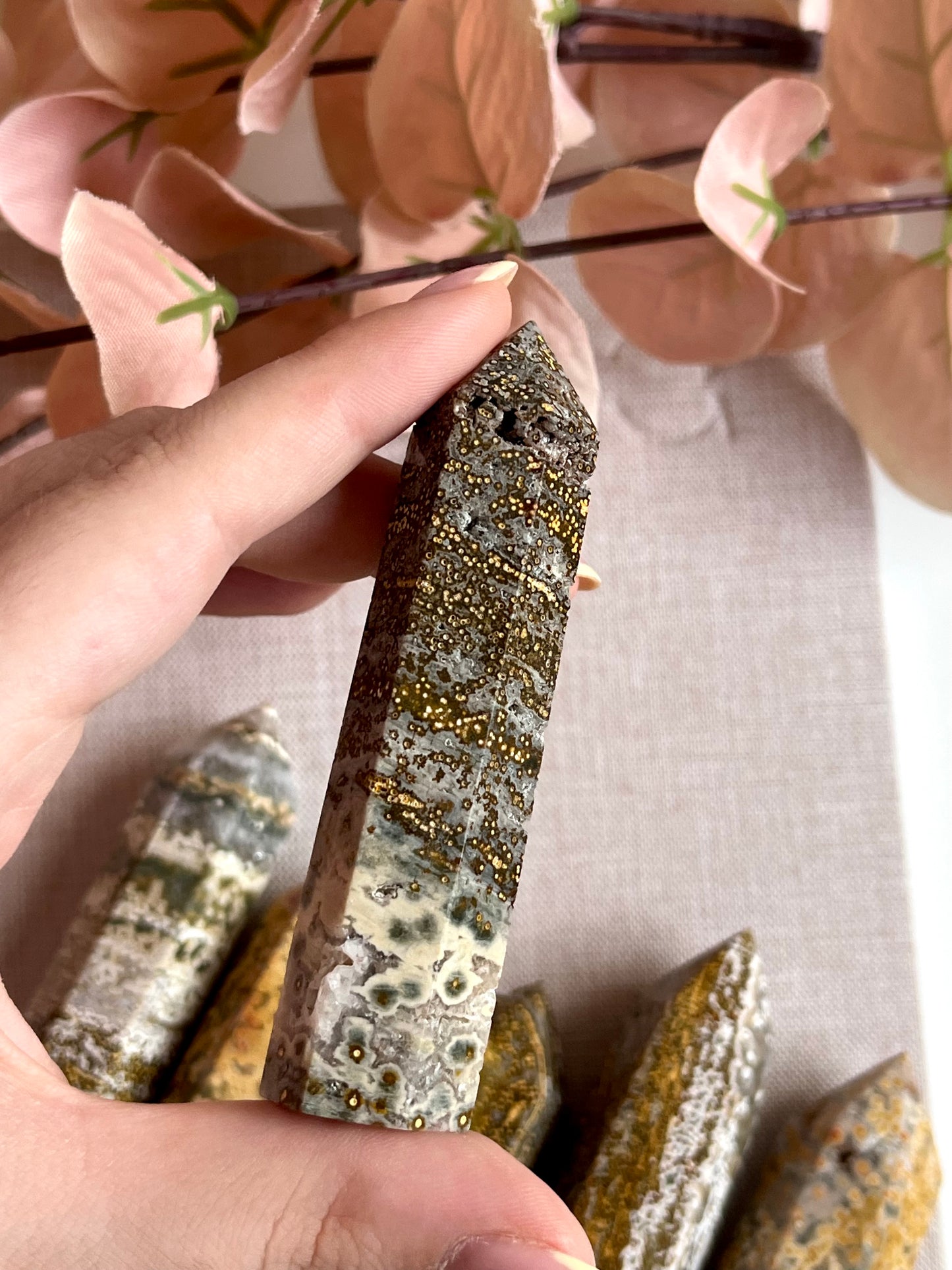 Torre in diaspro oceano orbicolare