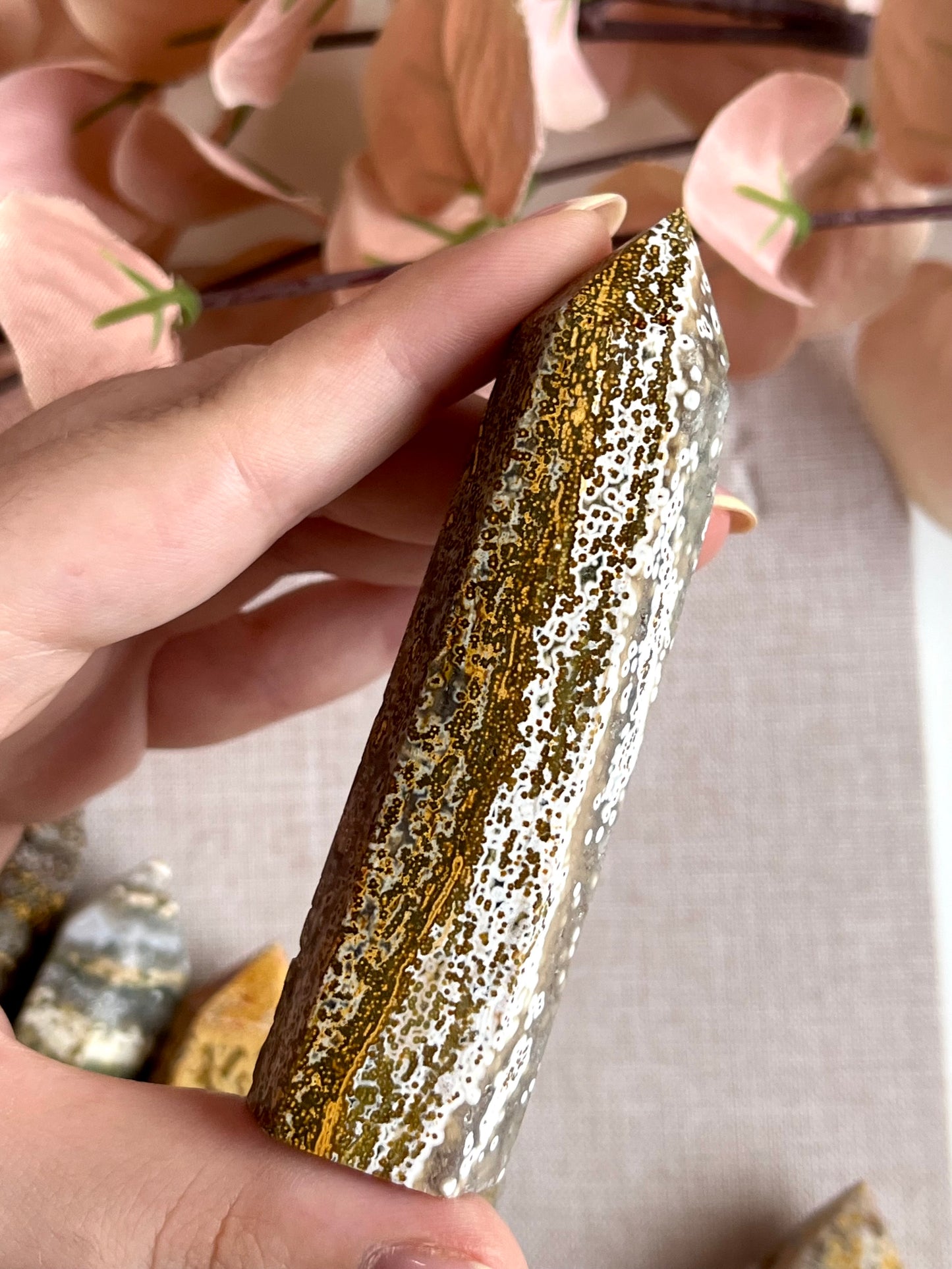 Torre in diaspro oceano orbicolare