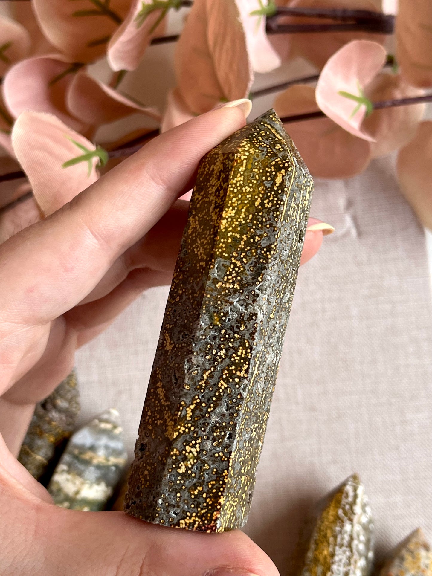 Torre in diaspro oceano orbicolare