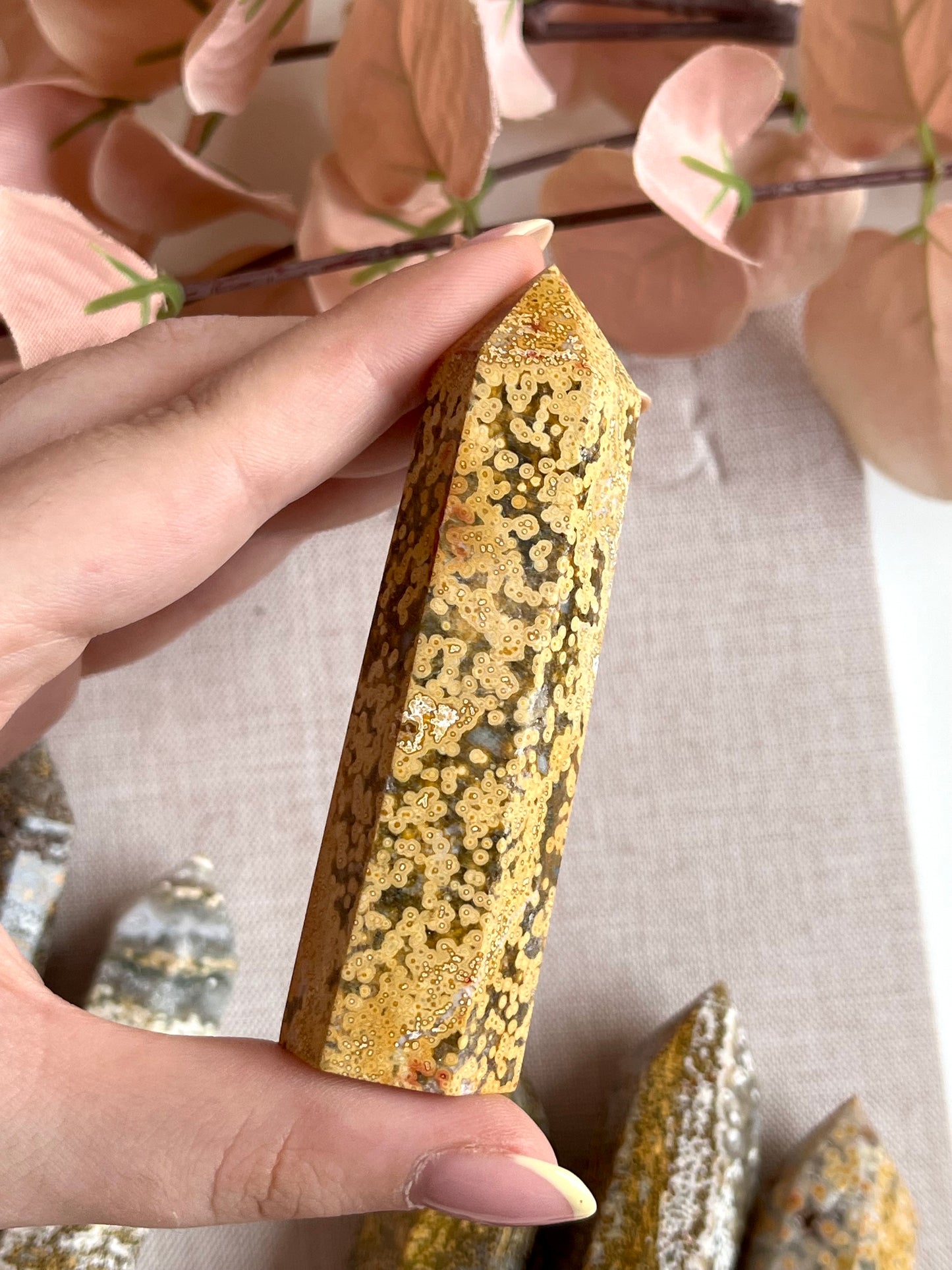 Torre in diaspro oceano orbicolare