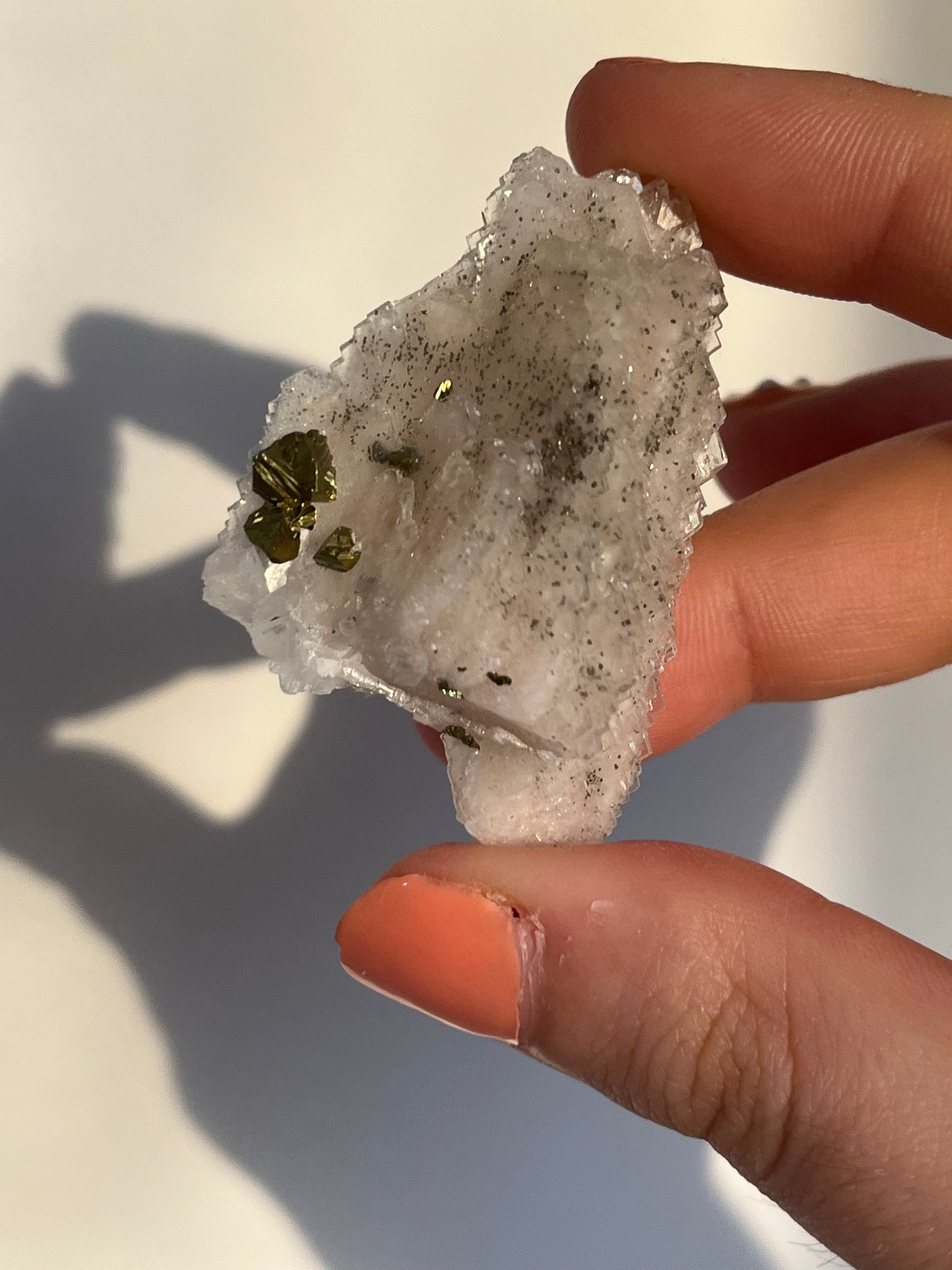 Barite rosa con marcasite e galena