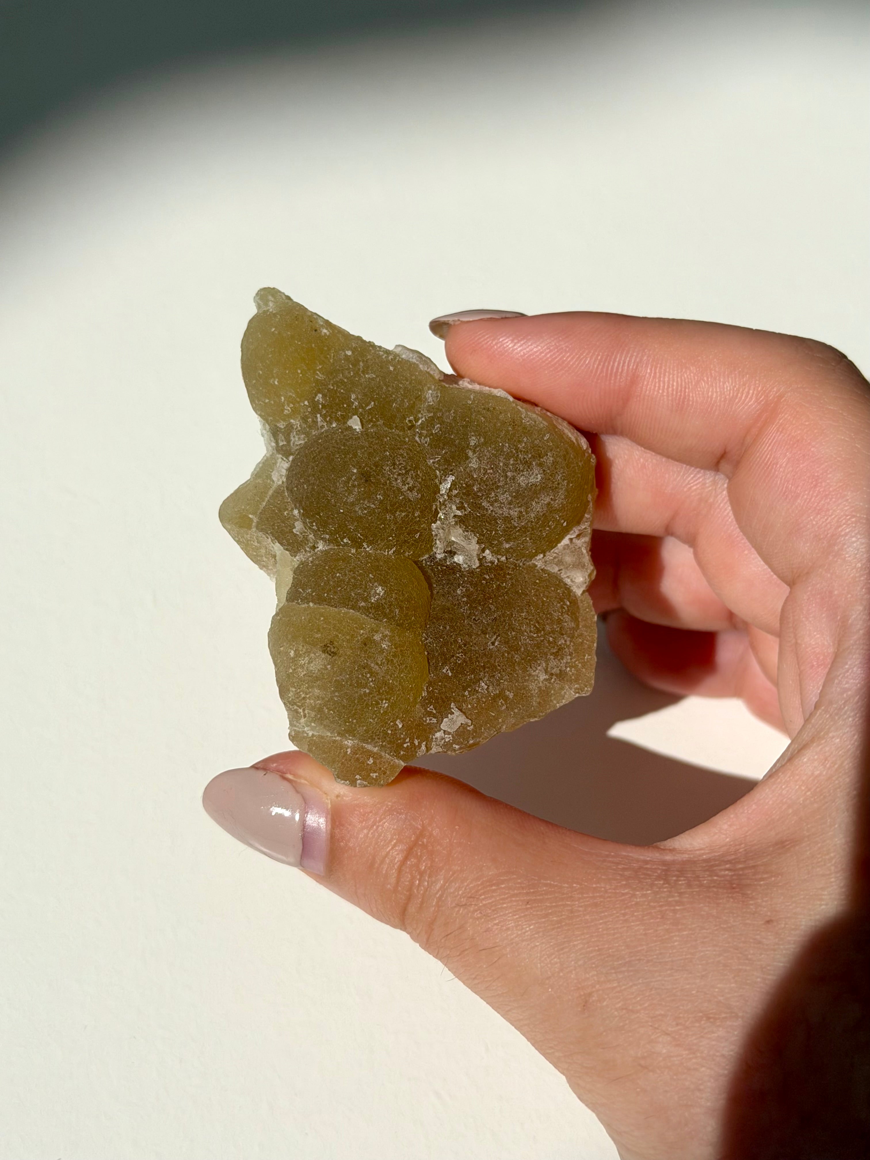 Fluorite gialla botroidale Henan Province