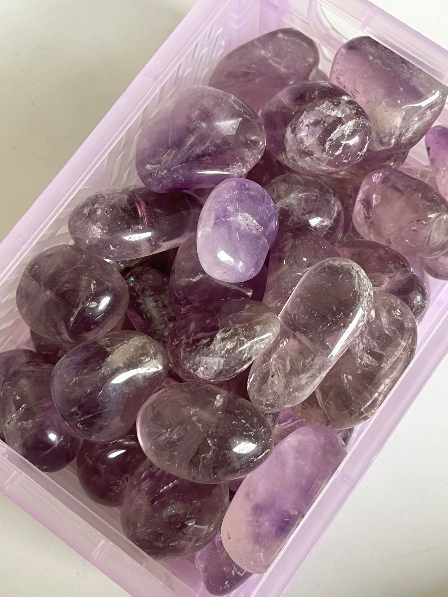 Burattate in ametista