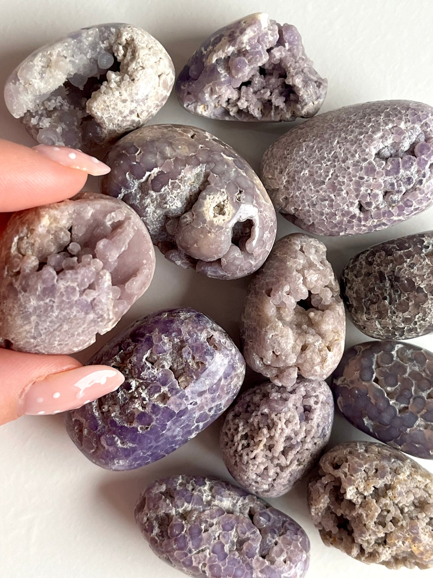 Burattata in Agata grappolo