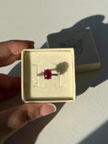 Anello in granato purple