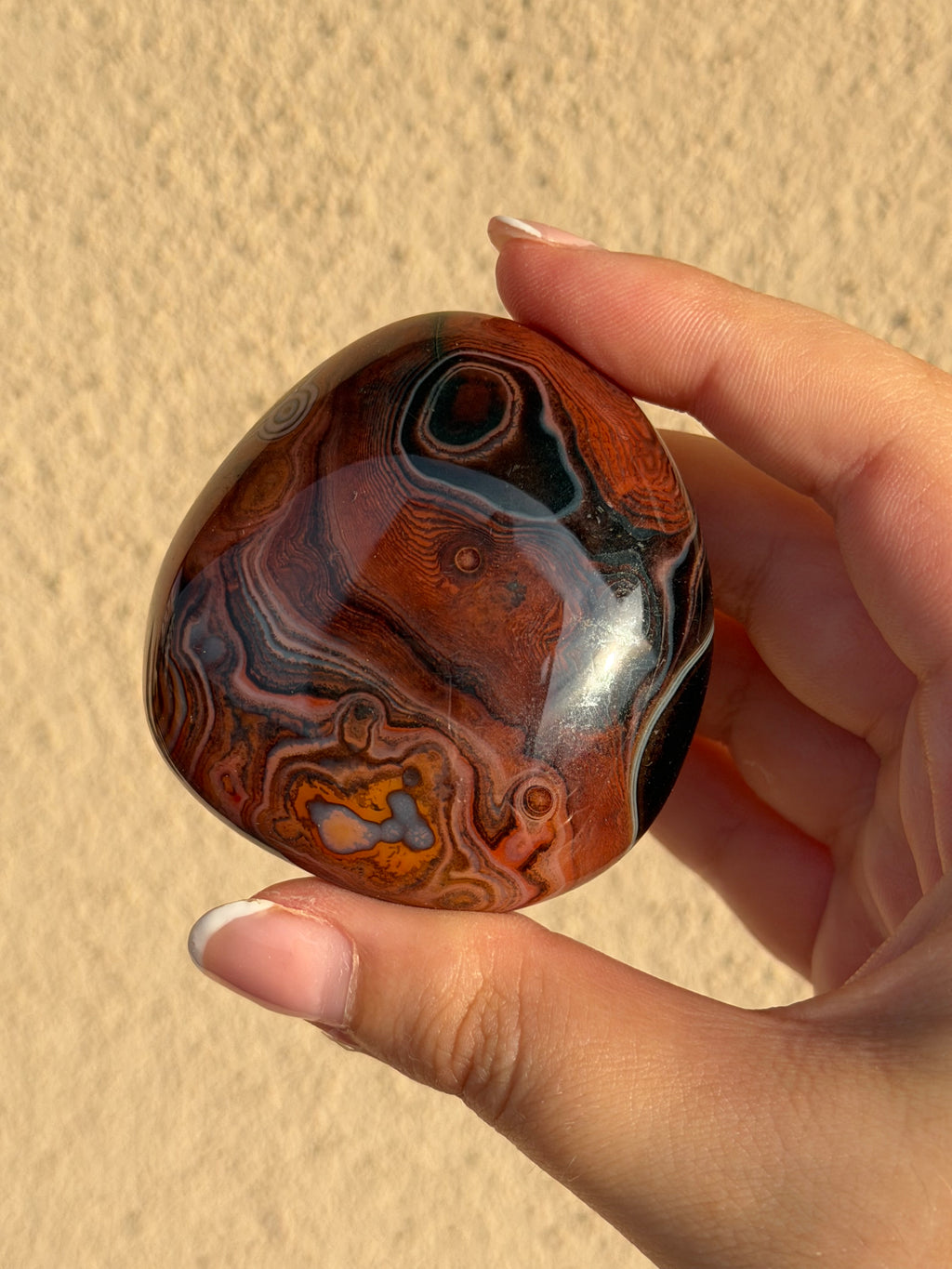 Palmstone in sardonyx