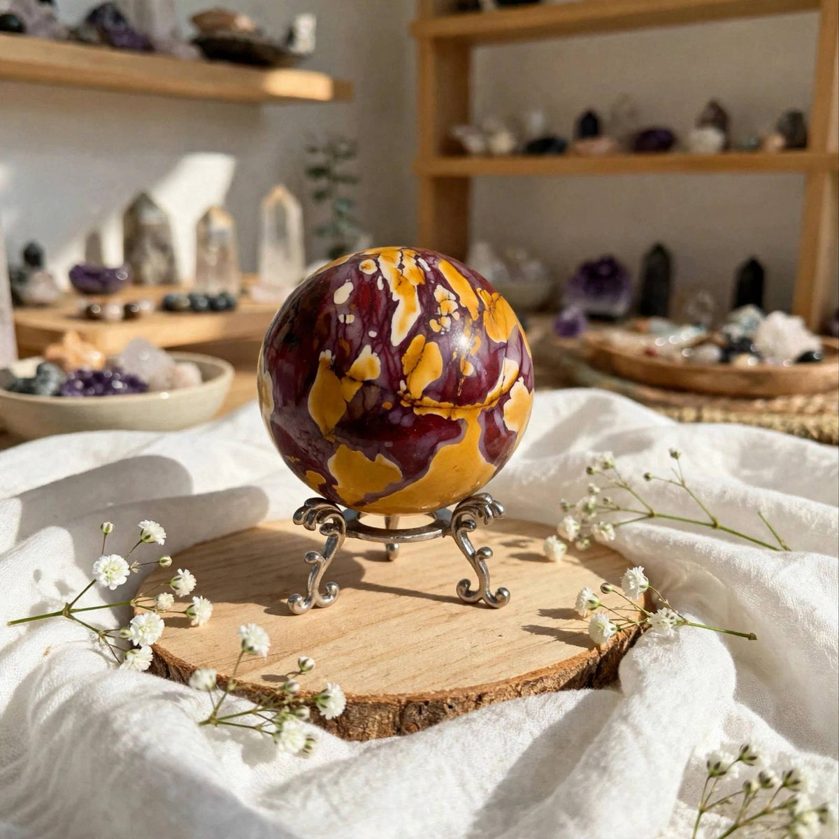 Sfera in mookaite
