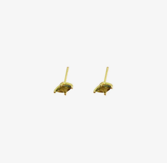 Orecchini in peridoto marquise (argento 925)