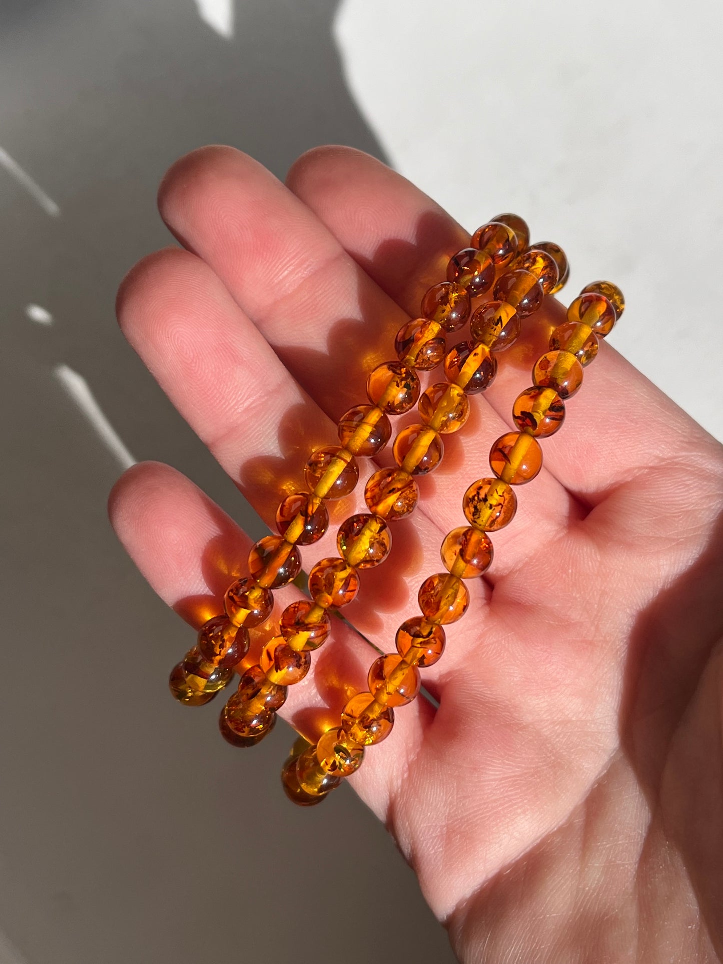 Bracciali in ambra baltica