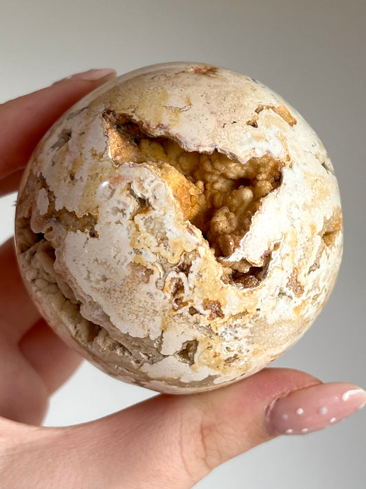 Sfera in Agata crazy lace indonesiana