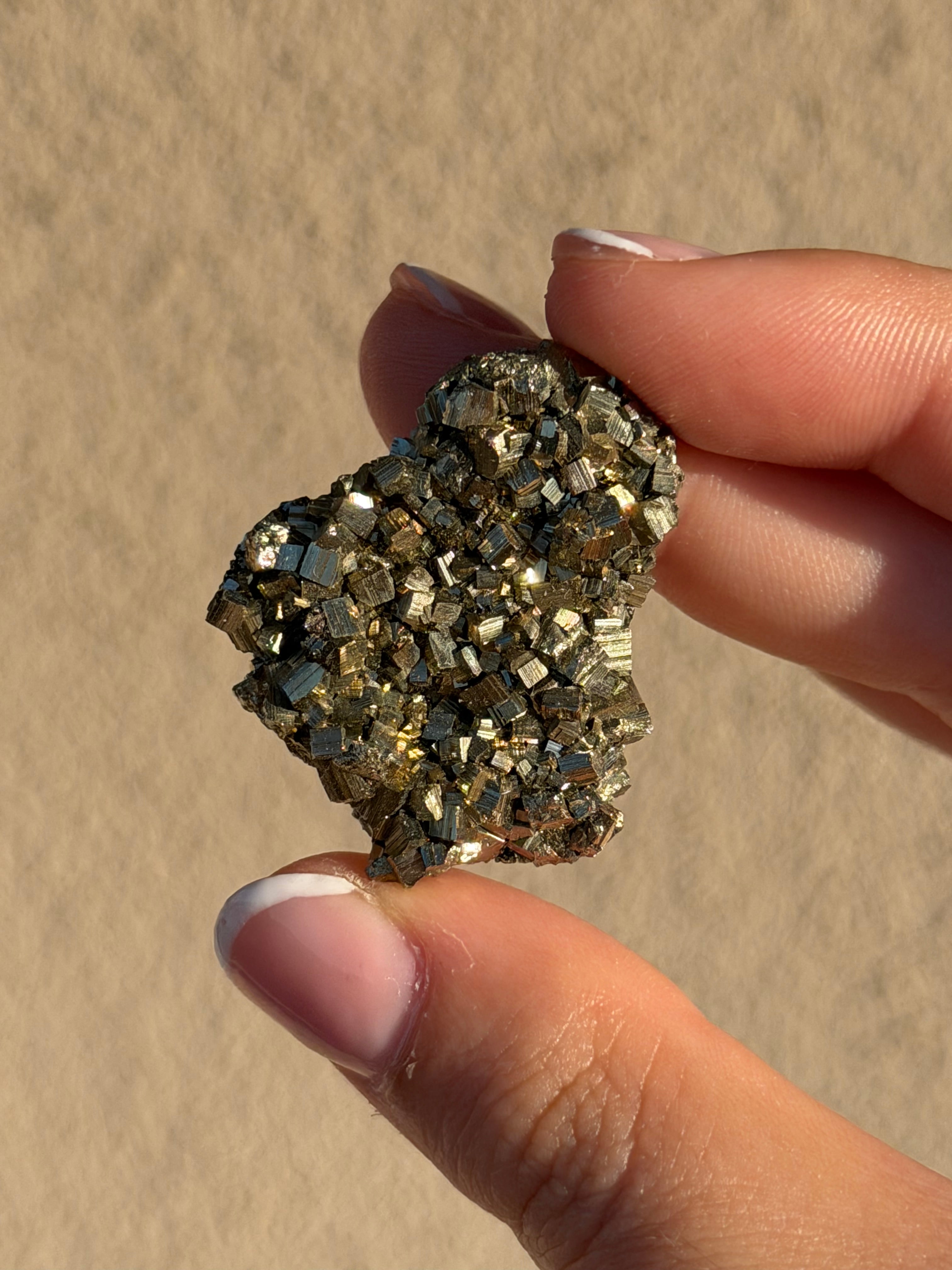 Pyrite bulgara con galena e Sfallerite