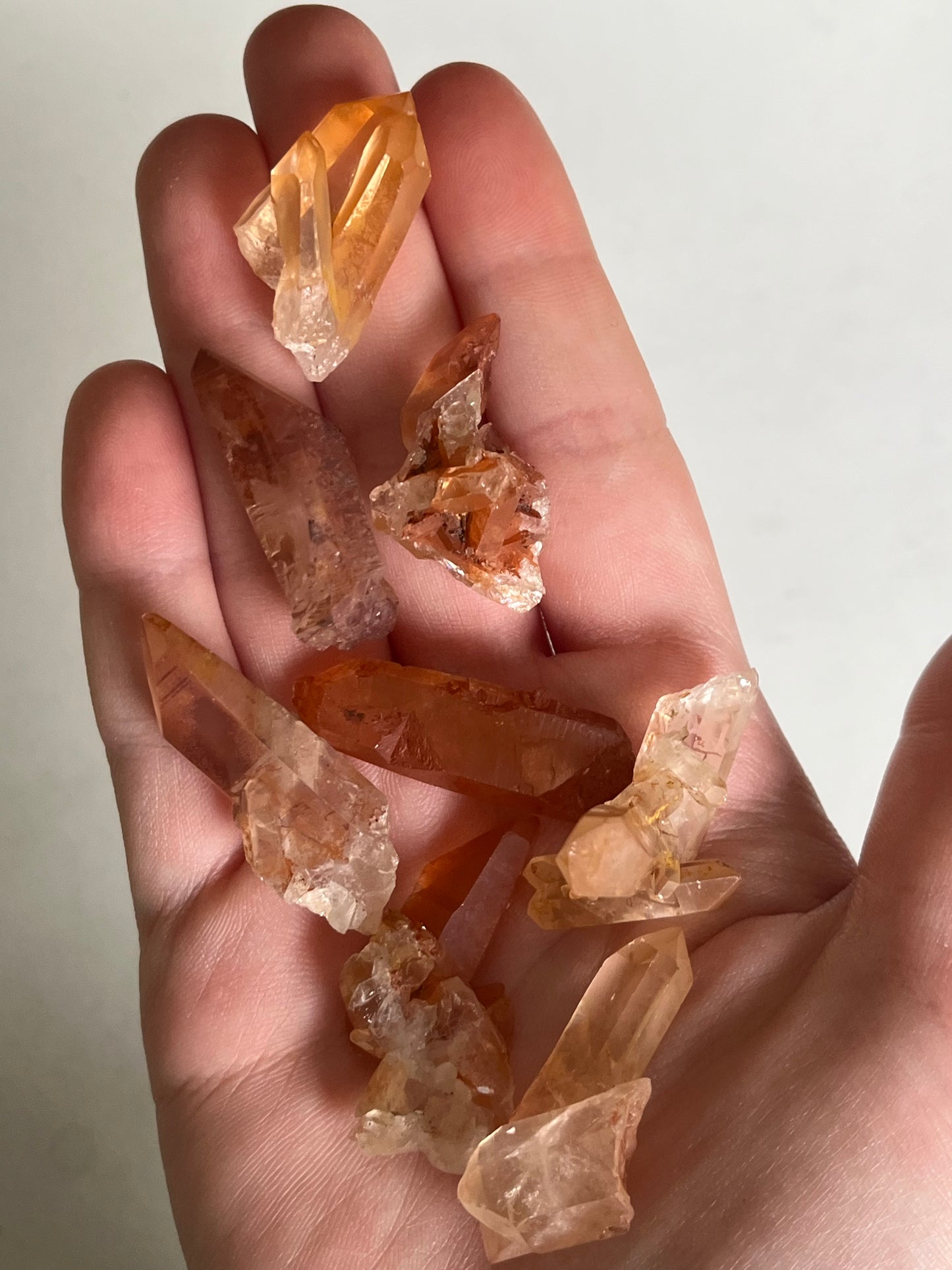 Tangerine quartz